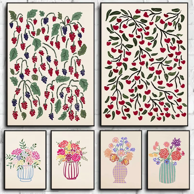 Florist Supply Vases - 1 unidade de pintura em tela