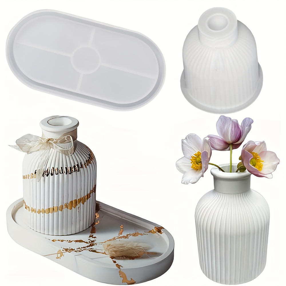 Florist Supply Vases - Molde de silicone para bandeja de