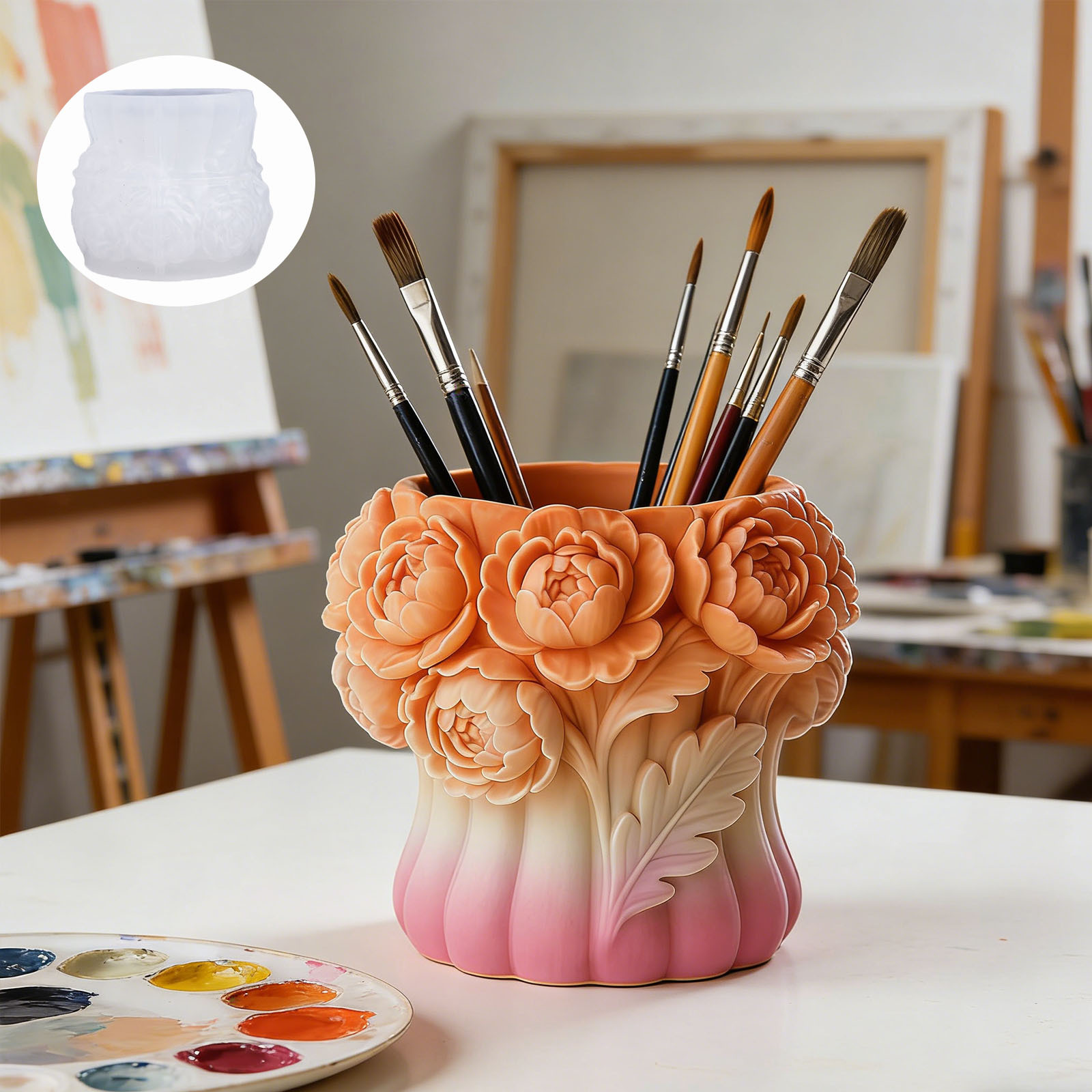 Molde de Silicone 3D para Vaso - Florist Supply Vases avaliação e preço