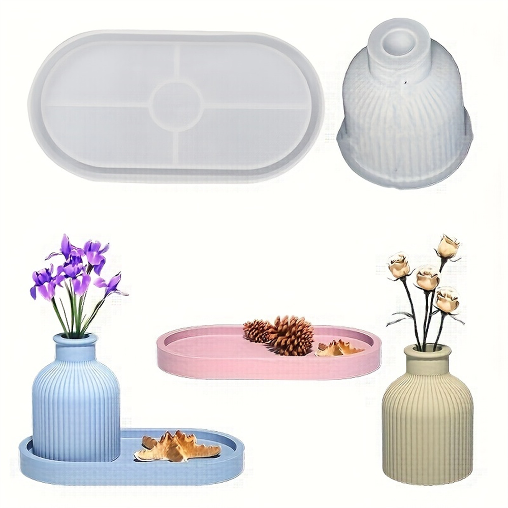 Molde de silicone para bandeja - Florist Supply Vases avaliação e preço