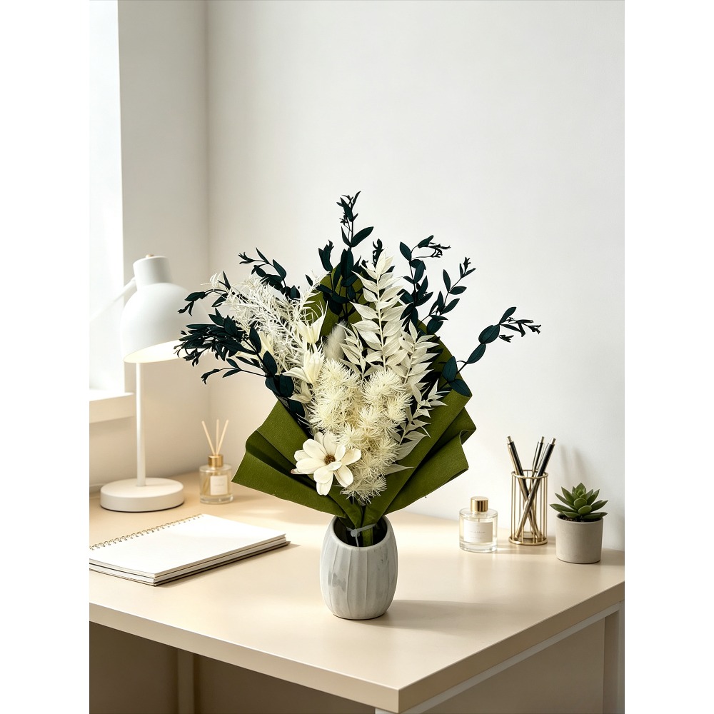 Buquê de Flores Secas Preserva - Eucalyptus Preserved avaliação e preço